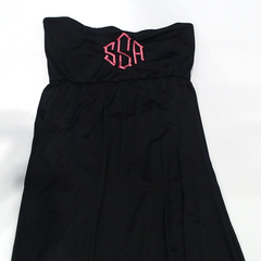BLOOPER SWIM: Monogrammed Beach Cover Up