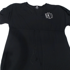 BLOOPER SWIM: Monogrammed Cinch Waist Cover Up