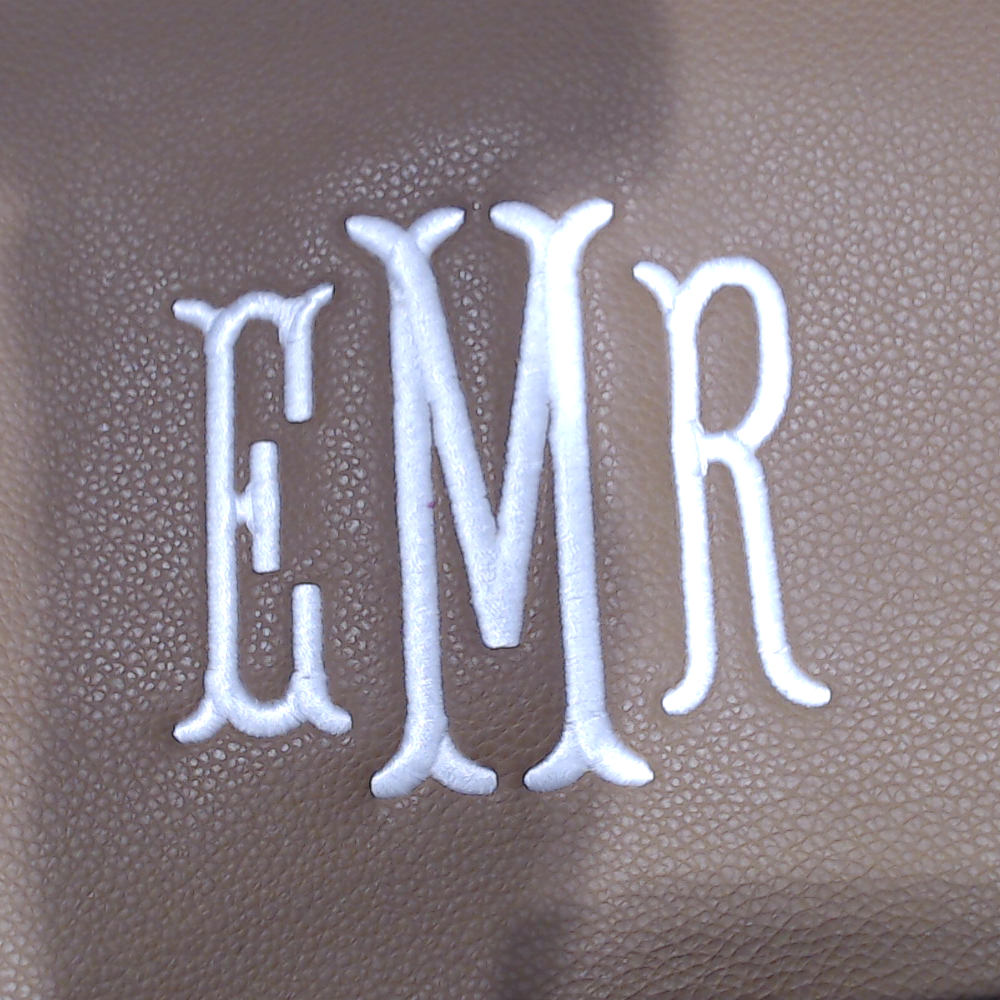 BLOOPER BAG: Monogrammed Shoulder Tote
