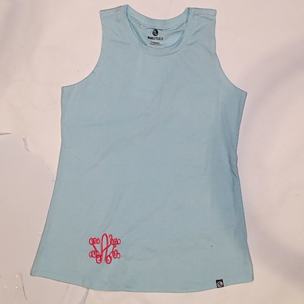 BLOOPER CLOTHING: Monogrammed Basic Tank Top