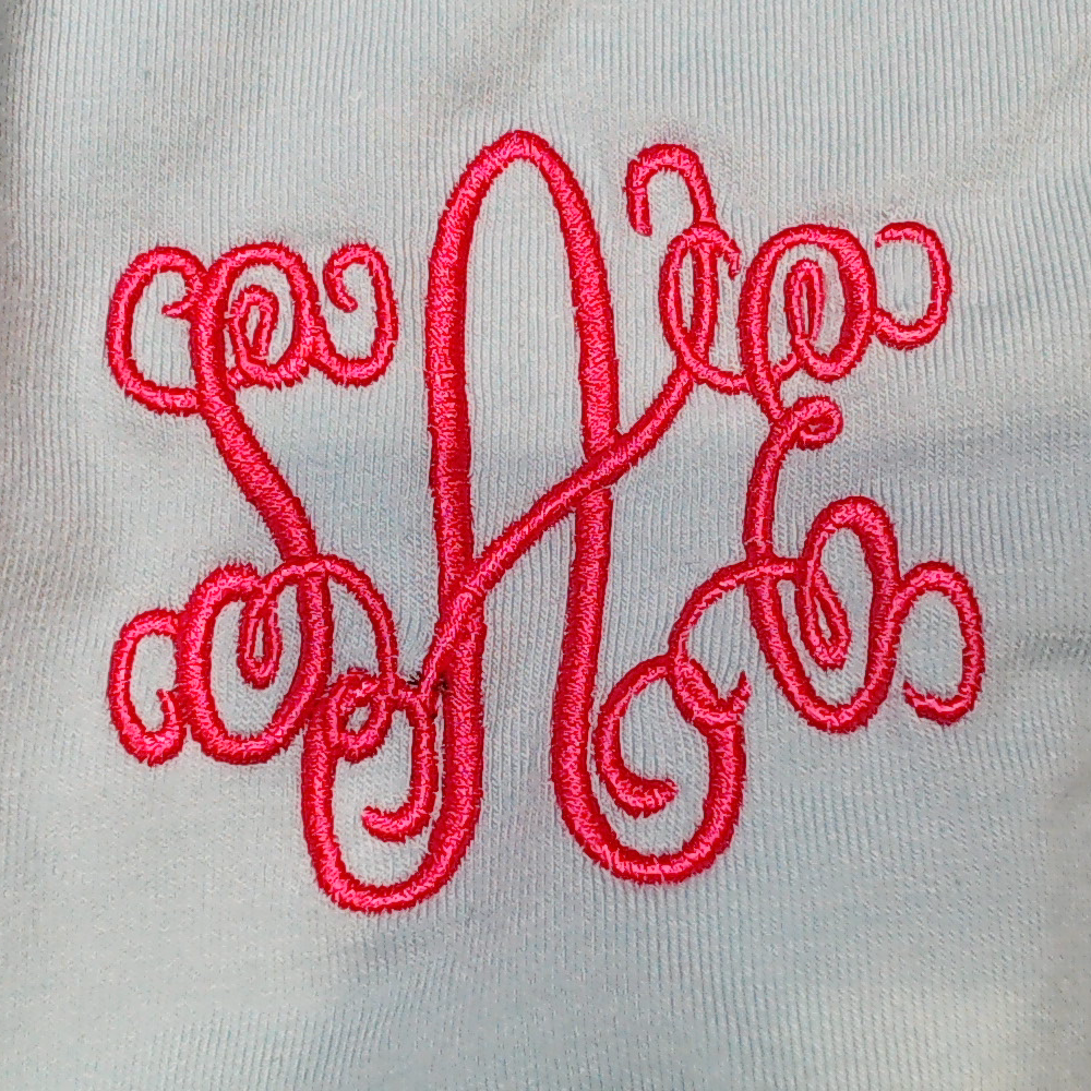 BLOOPER CLOTHING: Monogrammed Basic Tank Top