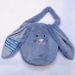 BLOOPER KIDS: Monogrammed Bunny Easter Basket