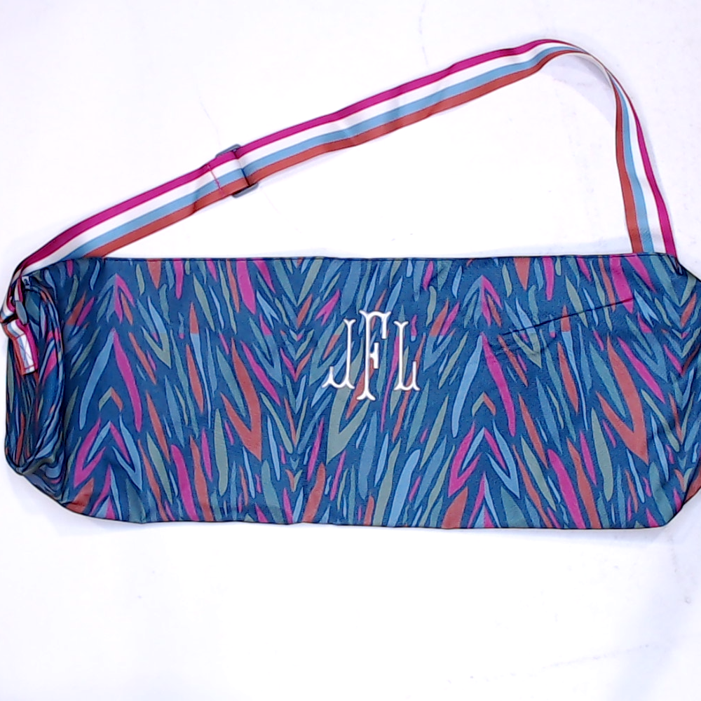 BLOOPER BAG: Monogrammed Yoga Mat Bag