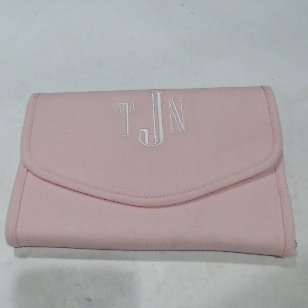 BLOOPER ACCESSORY: Monogrammed Travel Jewelry Organizer
