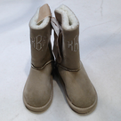 BLOOPER KIDS: Monogrammed Kids Sherpa Tie Booties