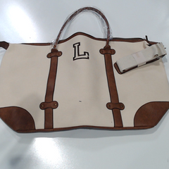 BLOOPER BAG: Monogrammed Vintage Weekender