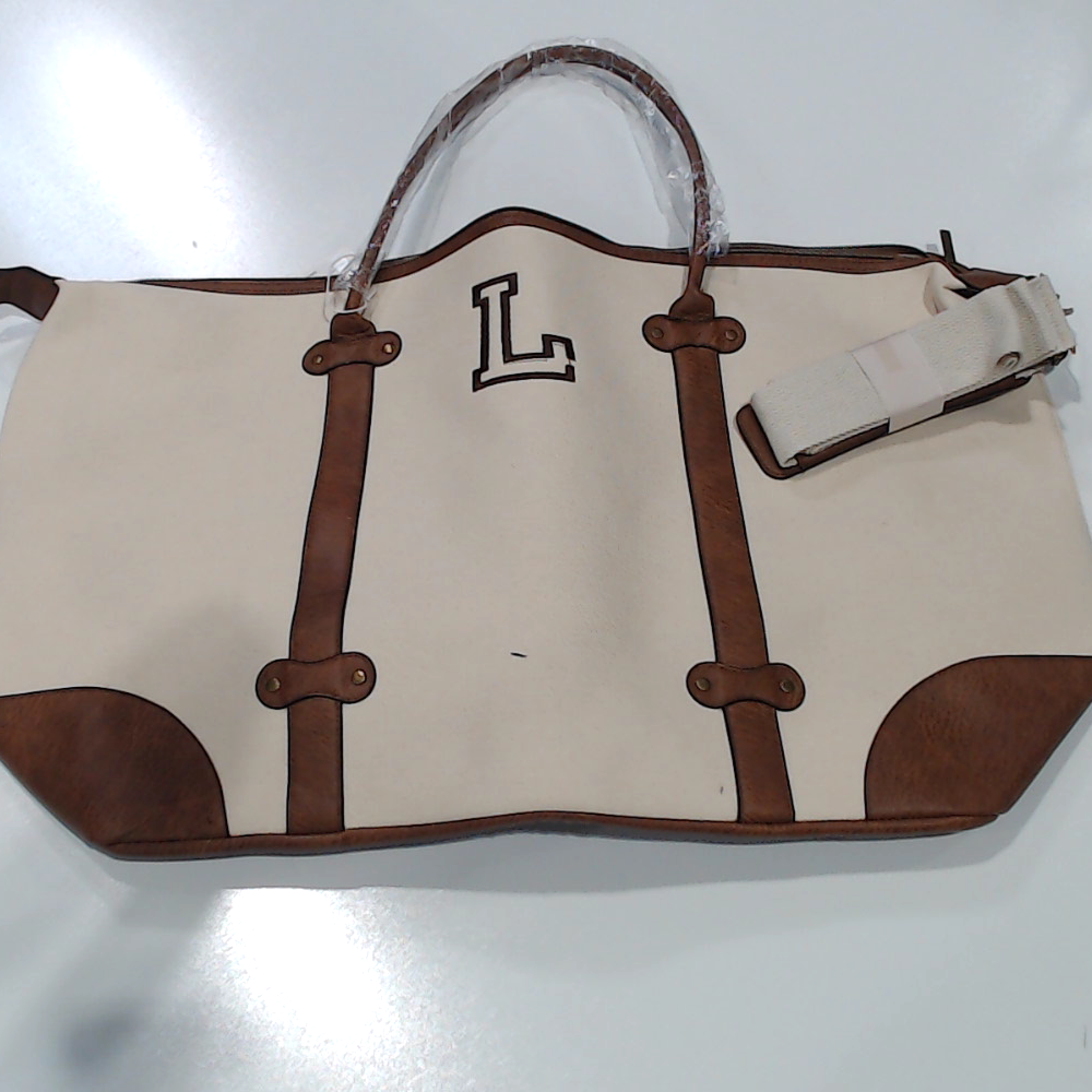 BLOOPER BAG: Monogrammed Vintage Weekender