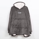 Pi Beta Phi Blanket Hoodie | Charcoal
