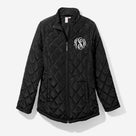 Monogrammed Puffer Jacket | Black