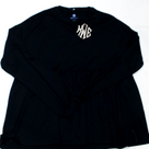 BLOOPER CLOTHING: Monogrammed Peplum Top