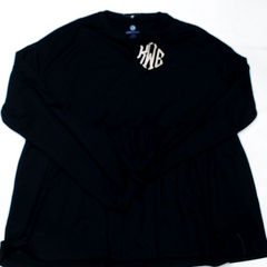 BLOOPER CLOTHING: Monogrammed Peplum Top