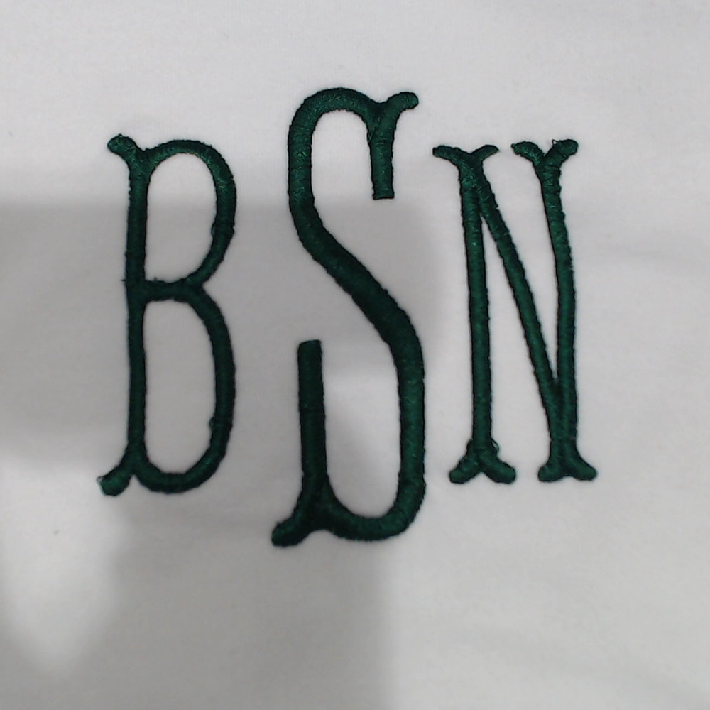 BLOOPER CLOTHING: Monogrammed Pullover Sweatshirt