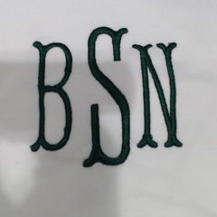 BLOOPER CLOTHING: Monogrammed Pullover Sweatshirt
