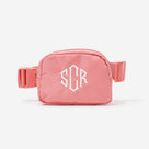 Monogrammed Kids Belt Bag | Coral