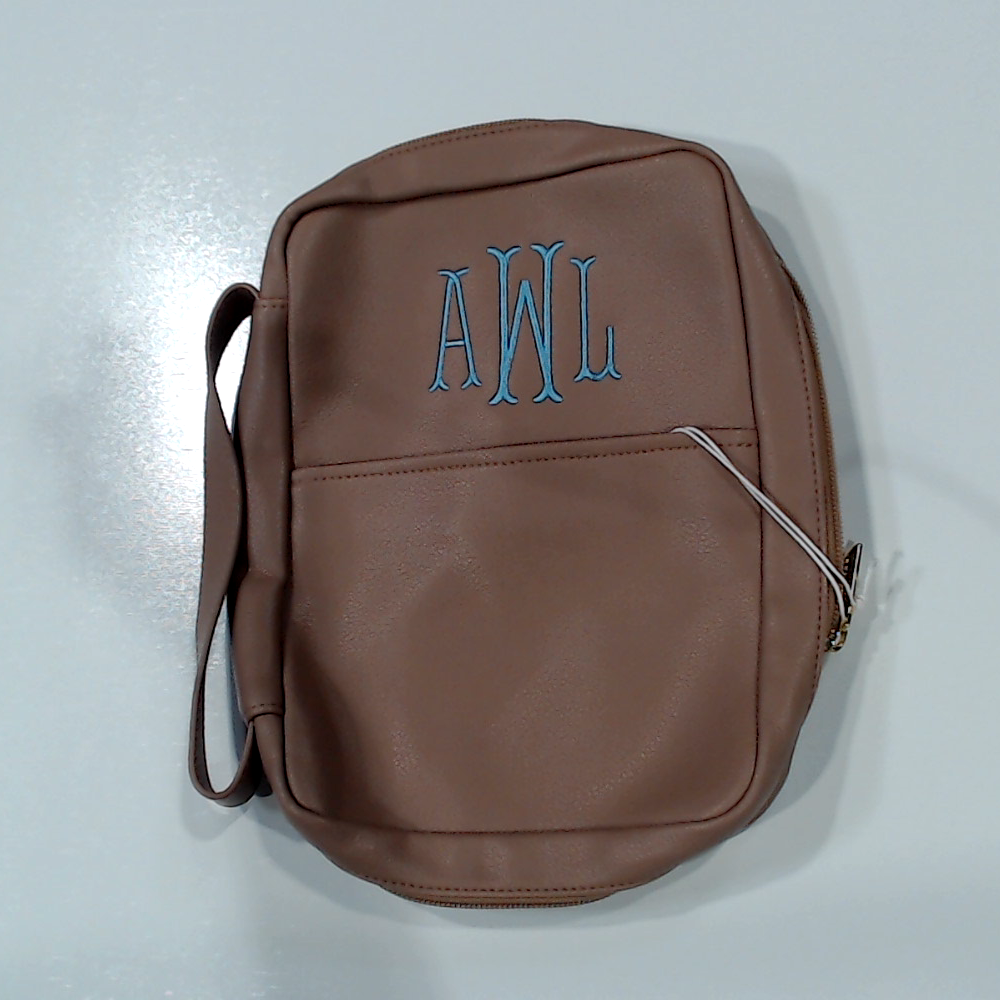 BLOOPER BAG: Monogrammed Bible Carrier