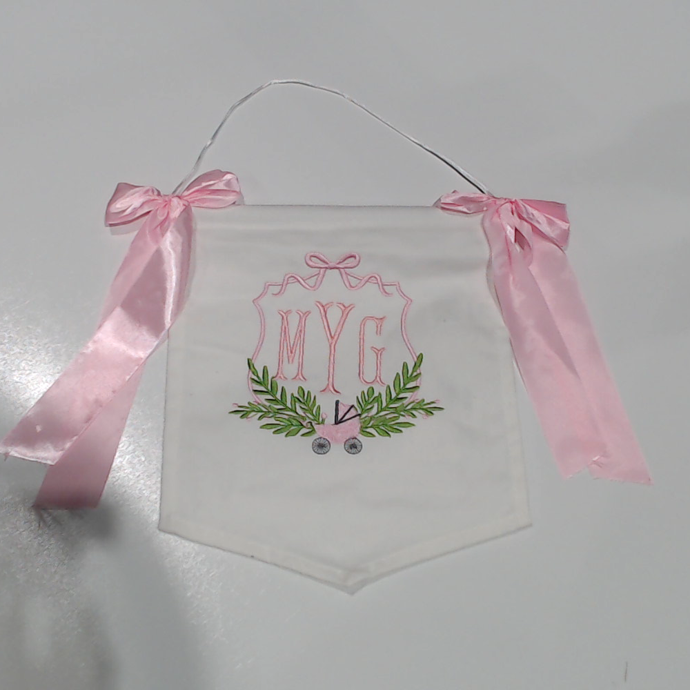 BLOOPER KIDS: Personalized New Baby Banner