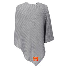 gray auburn poncho