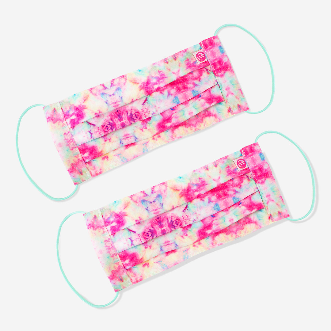 tie dye face mask set