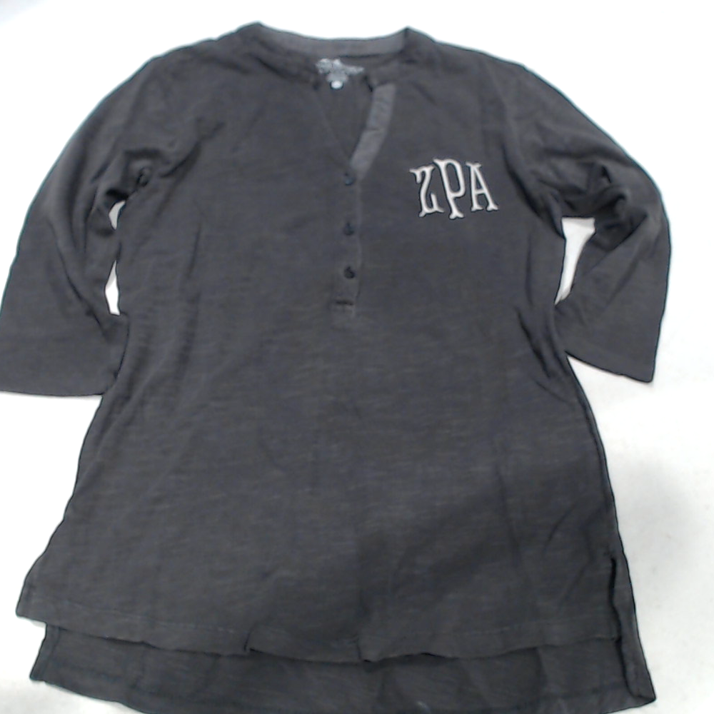 BLOOPER CLOTHING: Monogrammed Henley