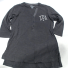 BLOOPER CLOTHING: Monogrammed Henley