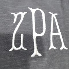 BLOOPER CLOTHING: Monogrammed Henley