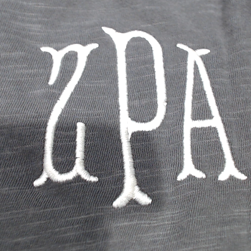 BLOOPER CLOTHING: Monogrammed Henley