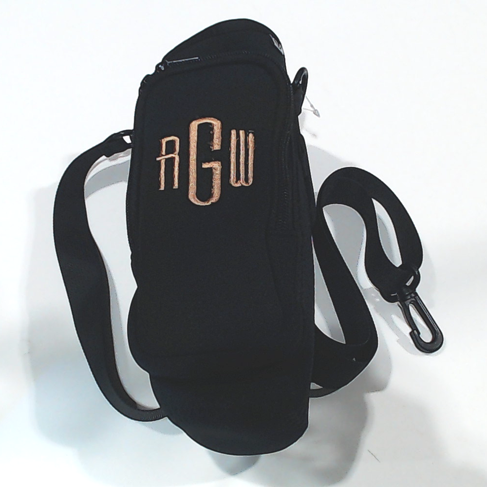 BLOOPER BAG: Monogrammed Water Bottle Holder