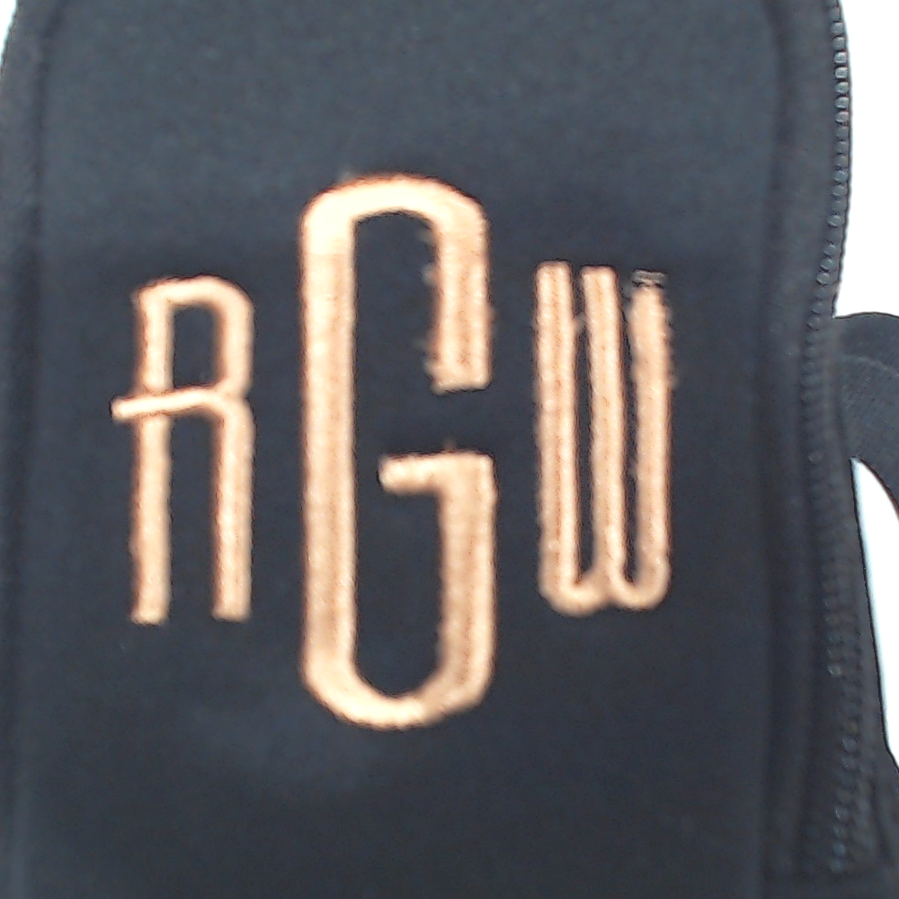 BLOOPER BAG: Monogrammed Water Bottle Holder