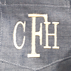 BLOOPER KIDS: Monogrammed Kids Button Down Tunic