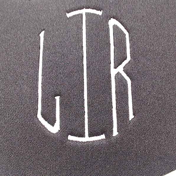 BLOOPER ACCESSORY: Monogrammed Foam Adjustable Visor