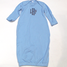 BLOOPER KIDS: Monogrammed Baby Layette Gown