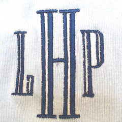 BLOOPER KIDS: Monogrammed Baby Layette Gown