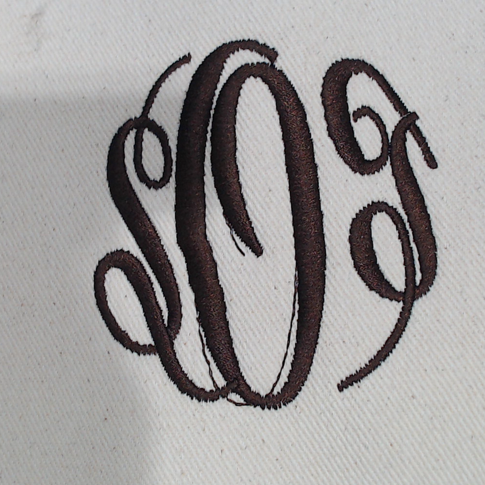 BLOOPER BAG: Monogrammed Vintage Weekender