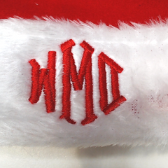BLOOPER ACCESSORY: Personalized Santa Hat