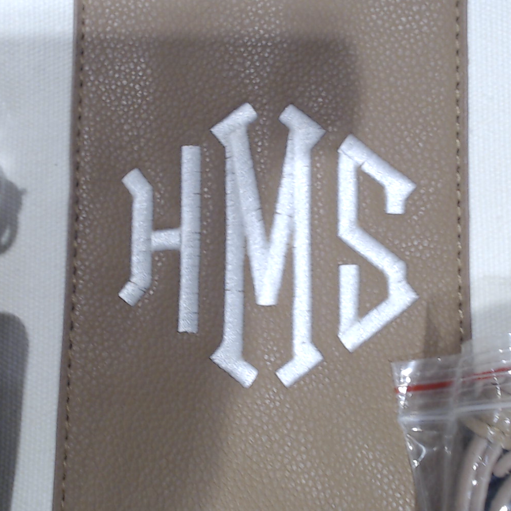 BLOOPER BAG: Monogrammed Weekender Bag