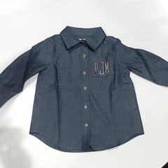 BLOOPER KIDS: Monogrammed Kids Button Down Tunic