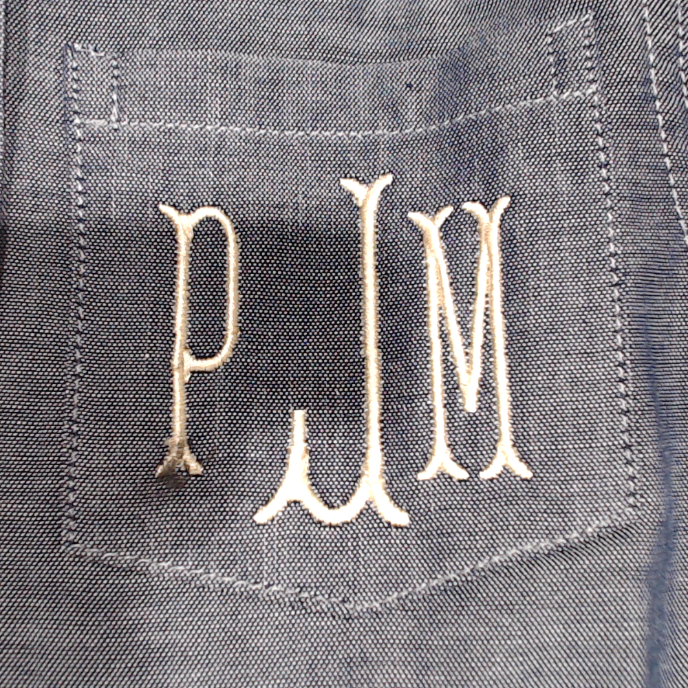 BLOOPER KIDS: Monogrammed Kids Button Down Tunic