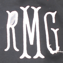 BLOOPER CLOTHING: Monogrammed Casual Skirt