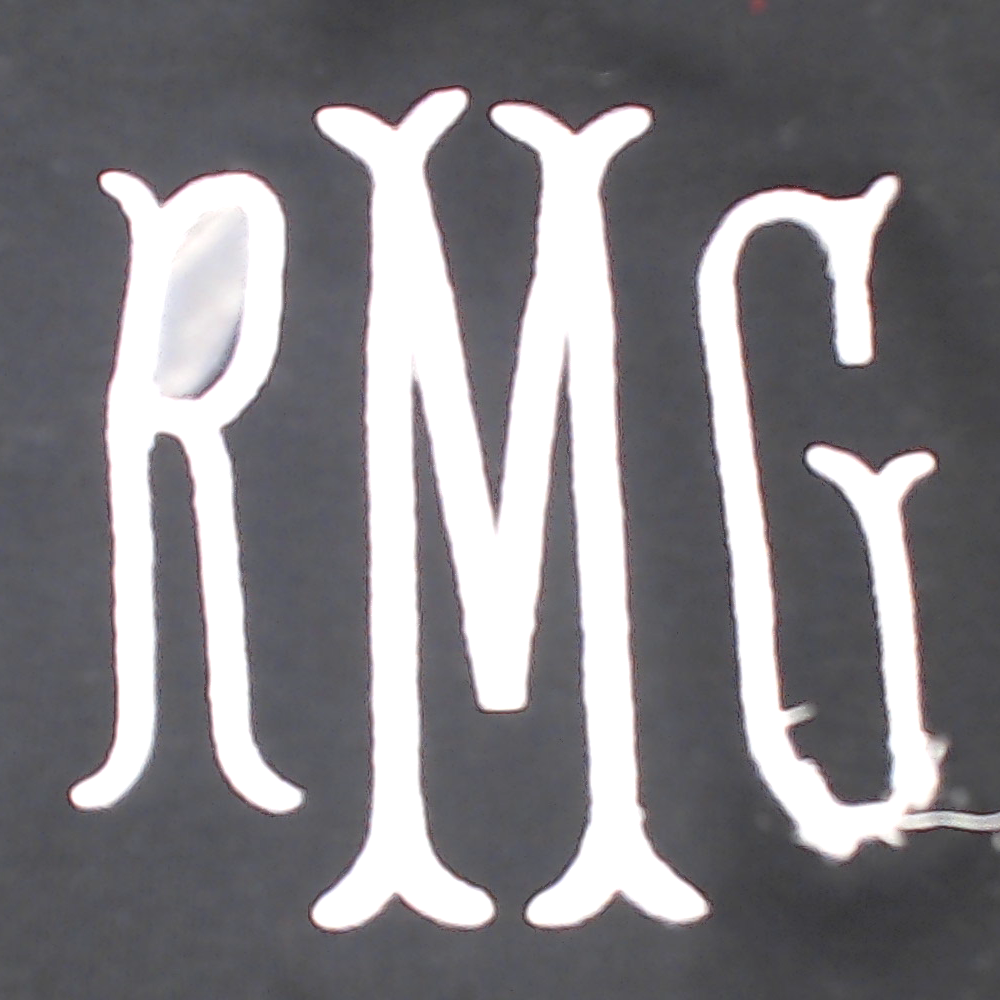 BLOOPER CLOTHING: Monogrammed Casual Skirt
