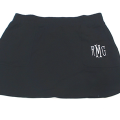 BLOOPER CLOTHING: Monogrammed Casual Skirt