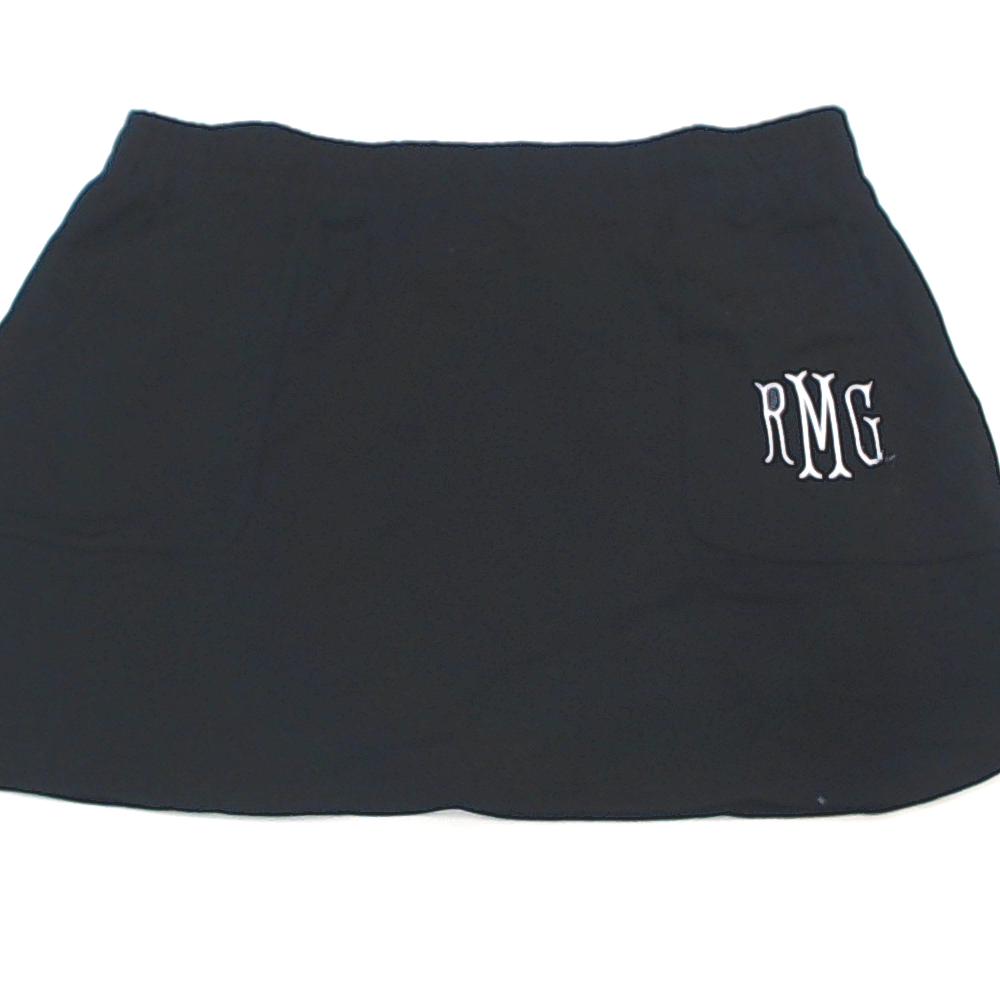 BLOOPER CLOTHING: Monogrammed Casual Skirt