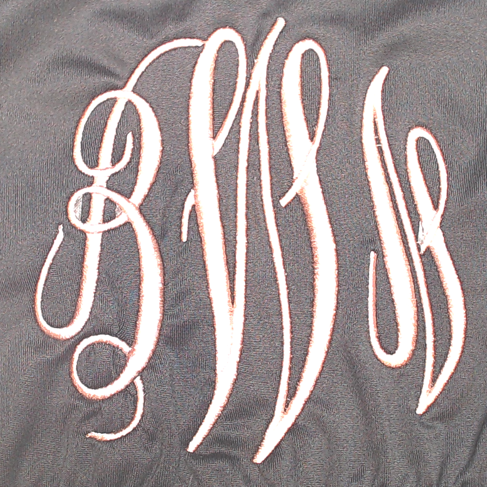 BLOOPER SWIM: Monogrammed Beach Cover Up