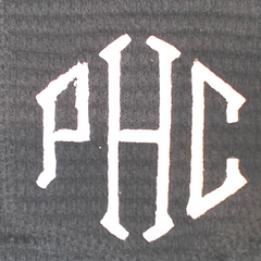 BLOOPER CLOTHING: Monogrammed Waffle Shirt