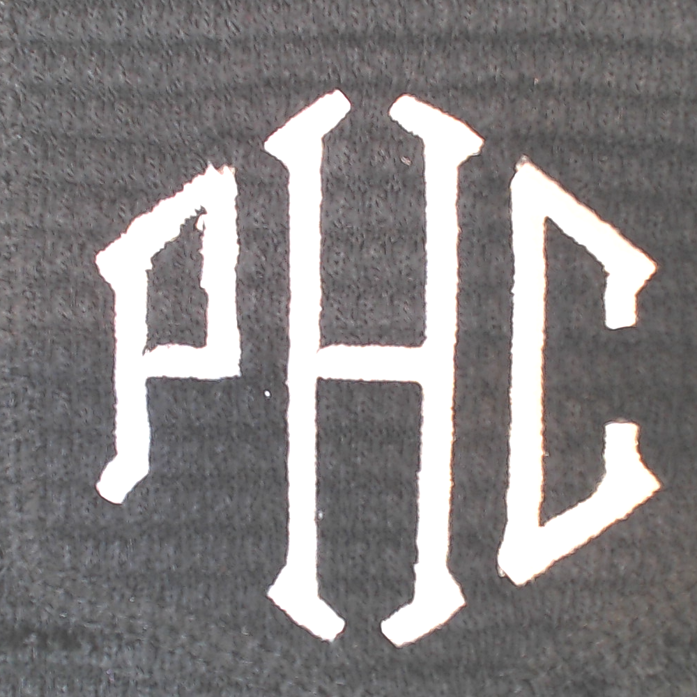 BLOOPER CLOTHING: Monogrammed Waffle Shirt