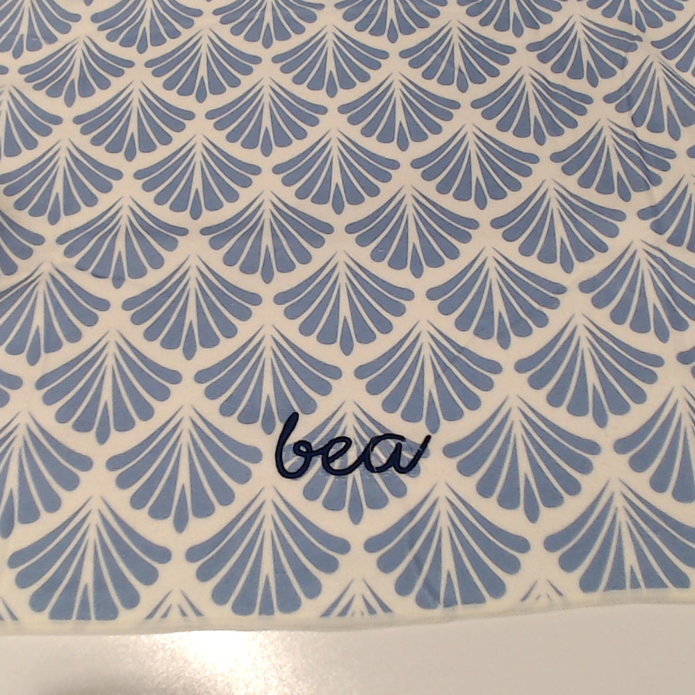 BLOOPER SWIM: Monogrammed Beach Towel