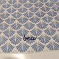 BLOOPER SWIM: Monogrammed Beach Towel