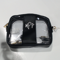 BLOOPER BAG: Monogrammed Clear Stadium Crossbody Bag