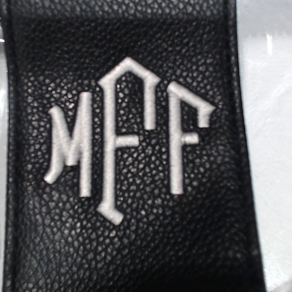 BLOOPER BAG: Monogrammed Clear Stadium Crossbody Bag