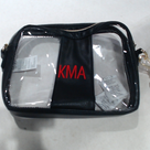 BLOOPER BAG: Monogrammed Clear Stadium Crossbody Bag