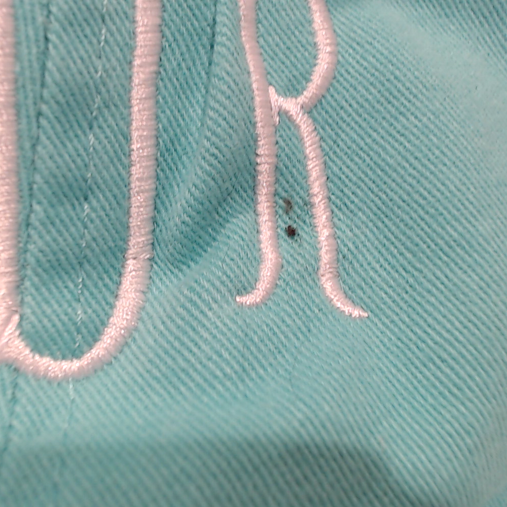 BLOOPER ACCESSORY: Monogrammed Baseball Hat